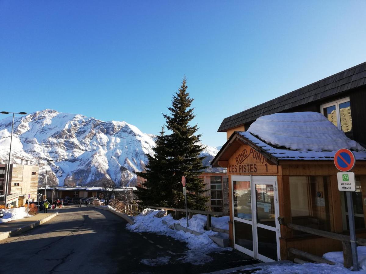 Orcieres Rond Point Des Pistes, Front De Neige Apartment Екстериор снимка