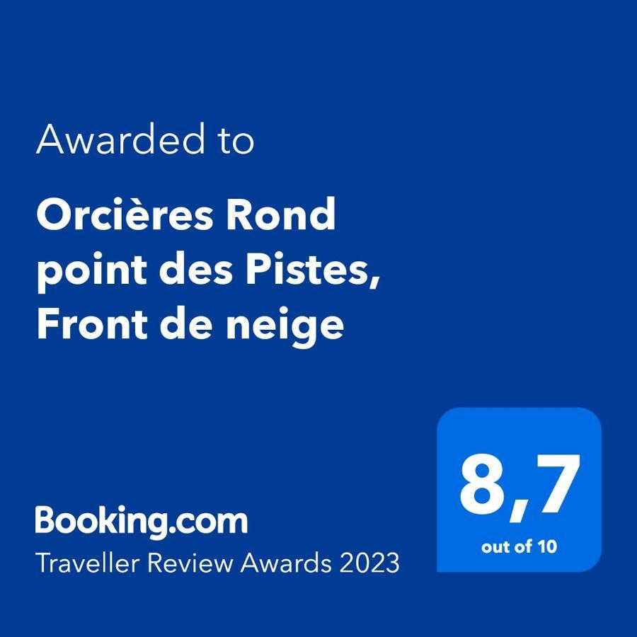 Orcieres Rond Point Des Pistes, Front De Neige Apartment Екстериор снимка